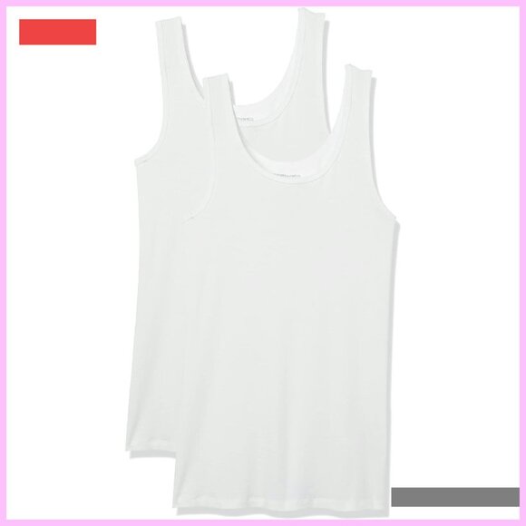 Slim Fit Tank Top Women's Basic Essential Layering Piece - Picture 1 of 4